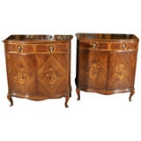 Pair of Mahogany English Cabinets