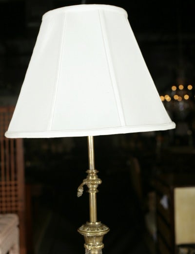 French Baccarat Crystal Floor Lamp