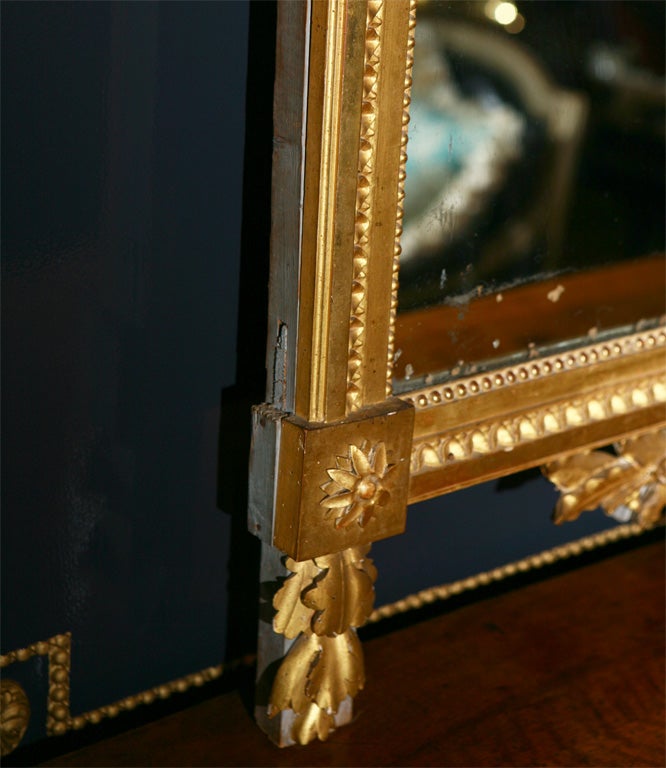 Giltwood Louis XVI Gilt wood Mirror