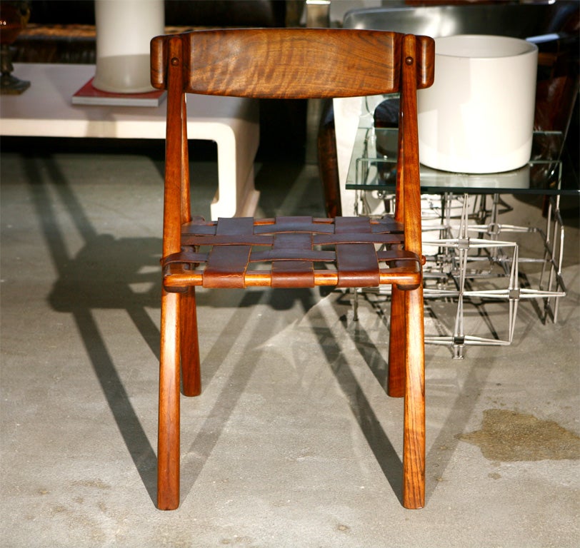 American Arthur Espenet Carpenter Sedua Wishbone Chair For Sale