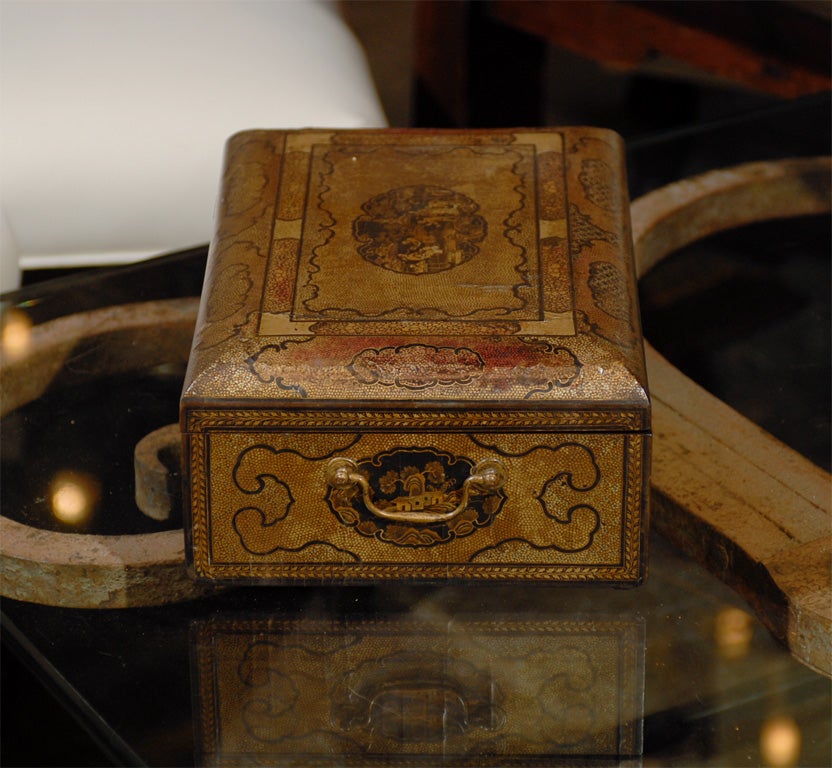 19th Century Chinoiserie Box