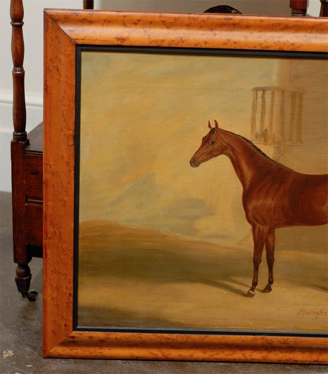 English Horse Oil Painting