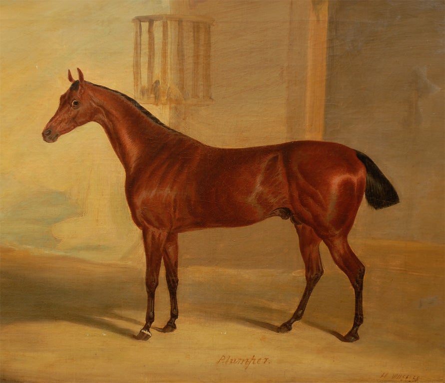 Horse Oil Painting 1