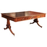 Handsome Large Scale Mahogany Partner
s Desk