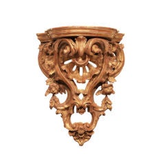 Antique 18th Century English Gilded Wall Sconce