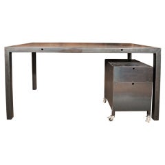 Mouse Steel Desk With Filing Cabinet