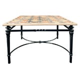 Marble pietra dura table.