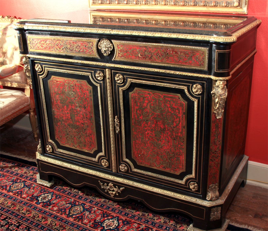 Napoleon III Boulle Style secretary/chest