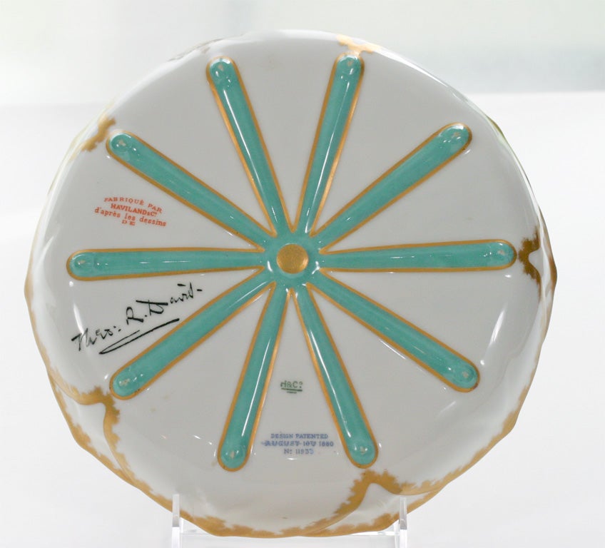 Rare Bowls Presidential China-Rutherford B. Hayes-Haviland & Co. In Excellent Condition In Great Barrington, MA