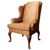 George II  Walnut Wing Chair