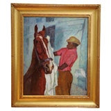 "THE KENTUCKY GROOMER" by William Auerbach-Levy