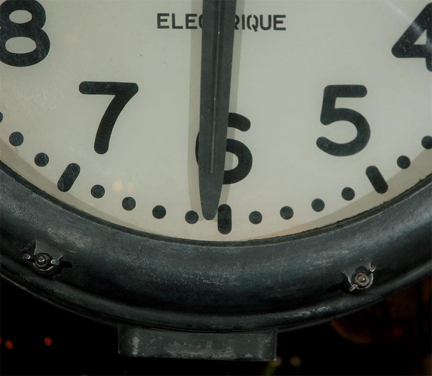 French Train Station Clock