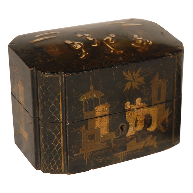 19th C. Chinoiserie Box