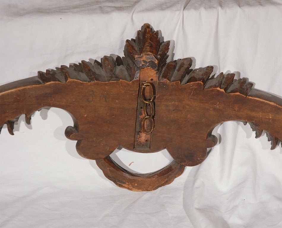 19th C. French Walnut Carving 2