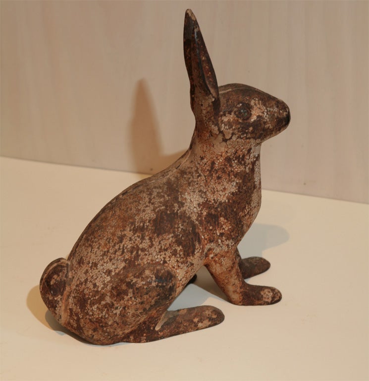 French cast iron rabbit 2