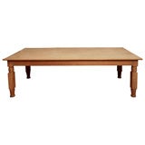 Raw Oak Dining Table