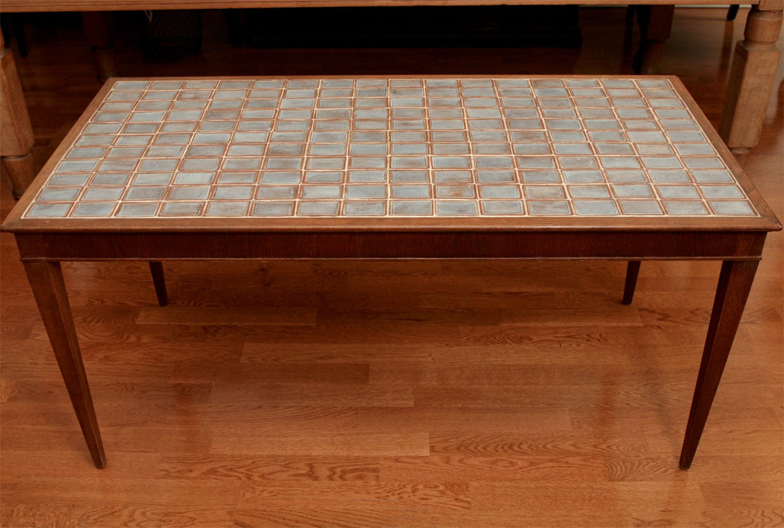 Fritz Henningsen Tile Coffee Table