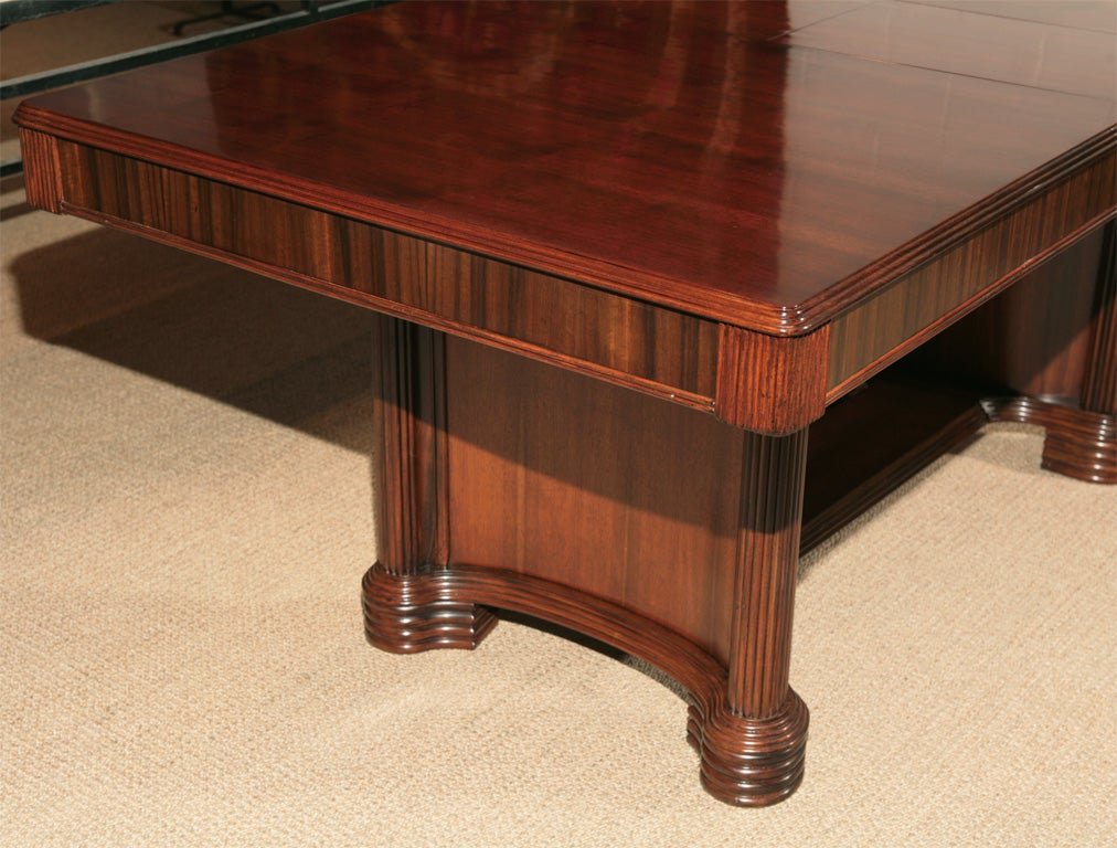 Mahogany Table In Excellent Condition For Sale In Hudson, NY