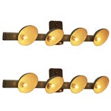A Pair of Four Light Track Fixtures