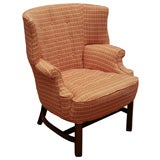 Small Scale Barrel Back Wing Chair