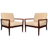 Pair of Teak Lounge Chairs by Selig