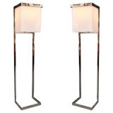 Pair of Mod Floor Lamps by Milo Baughman