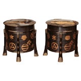 Antique Pair of Japanese Game Boxes.