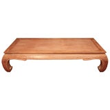 Chinese Bleached Coffee Table.