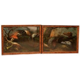 Pair of French pastels