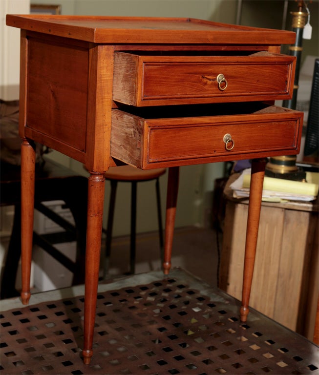 French Directoire style table de chevet