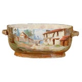 Antique French Faience Jardinere
