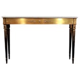 Early 20th Century Louis XVI Style Gilded Bronze Console