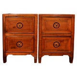 Pair of 19th Century Biedemeier Walnut Commodes Pair of 19th Century Biedemeier Walnut Commodes