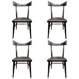 Set of 4 Paul McCobb Armless Dining Chairs