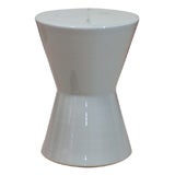 Porcelain Double Cone Table