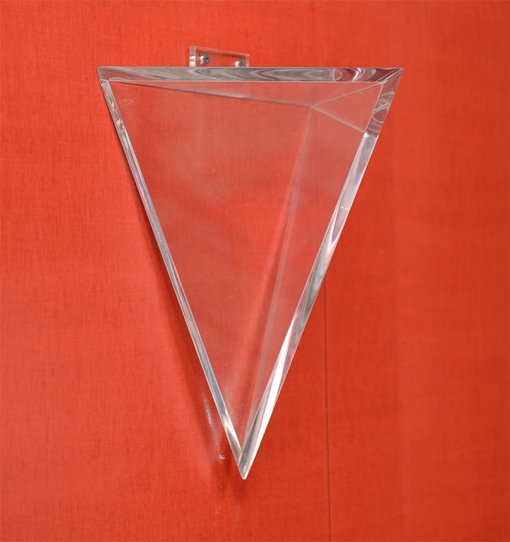 Acrylic Bracket For Sale at 1stDibs