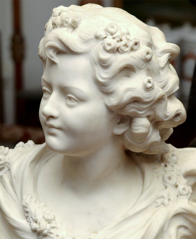 NAPOLEON III MARBLE BUST