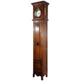 Antique Louis XVI period Normandy region country tallcase clock