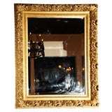 Napoleon III gilt gesso mirror