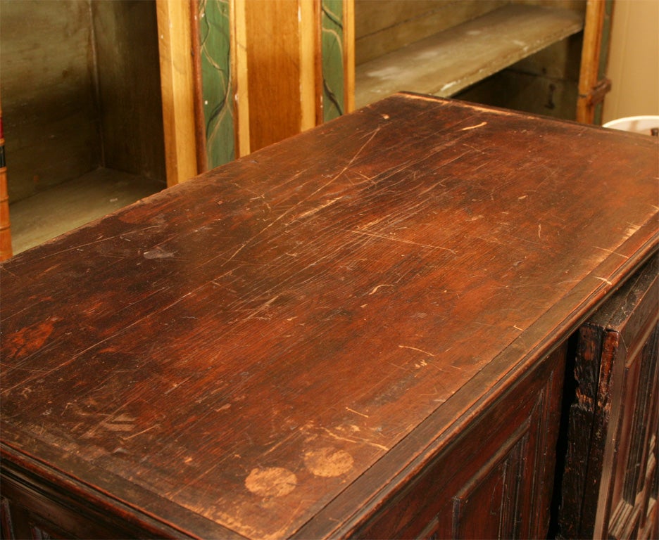 A Flemish Walnut Collector Cabinet With Doors 6