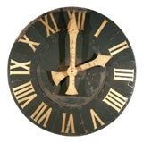 Antique Belgian Church Clock