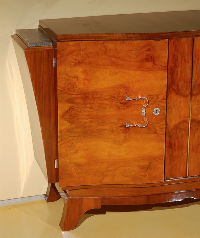 ARt Deco Walnut Sideboard