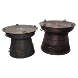 Traditional Style Bronze Thai Rain Drums