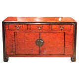 Red and Black Buffet from Shanxi Province