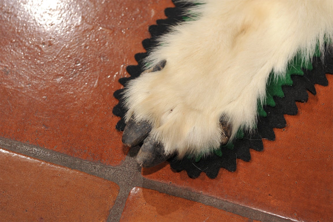 mountain goat rug