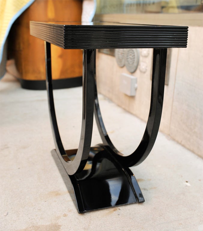 Art Deco Side Table with 