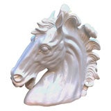 Mid Century Stylized Ceramic Horse