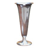 Art Deco Tiffany Sterling Trumpet Vase