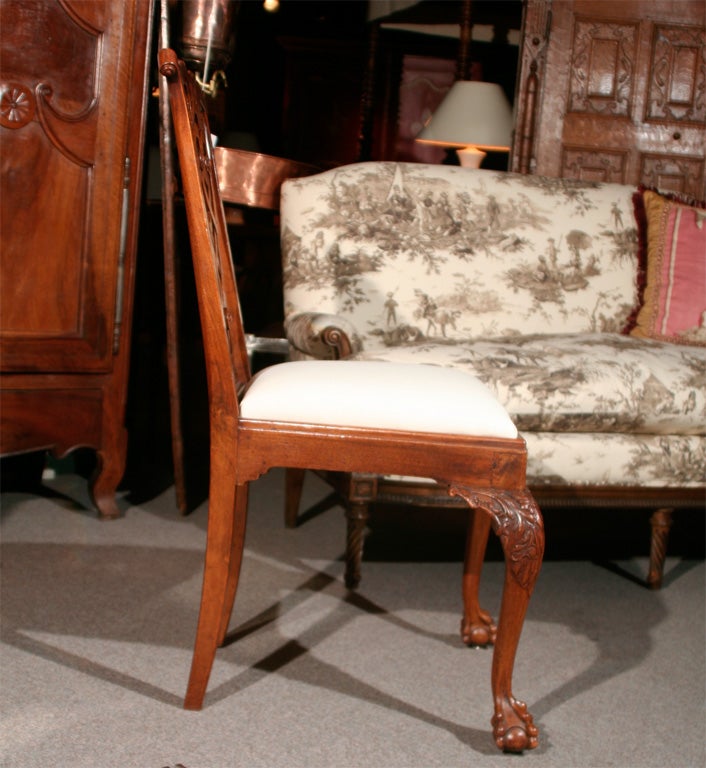 Set of 6 Mahogany Dining Chairs