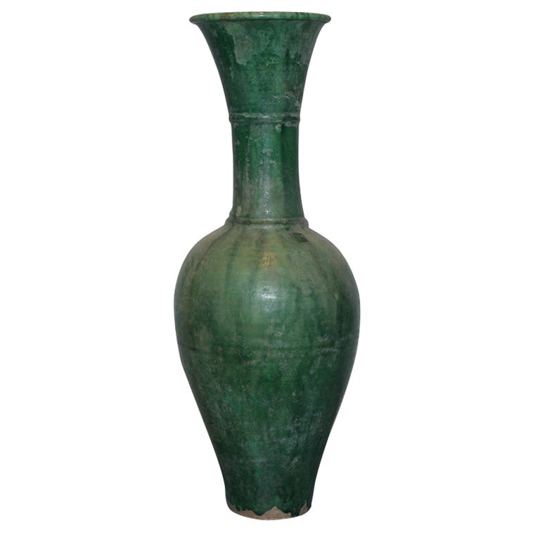 rare Liao dynasty trumpet mouth vase